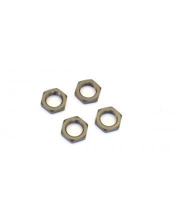 IF222GM Wheel Nut (Gunmetal/4pcs) IF222GM  - KYOSHO RC